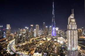 Livbnb - 3BR Deluxe suite w/ Burj Khalifa & Fountain Views